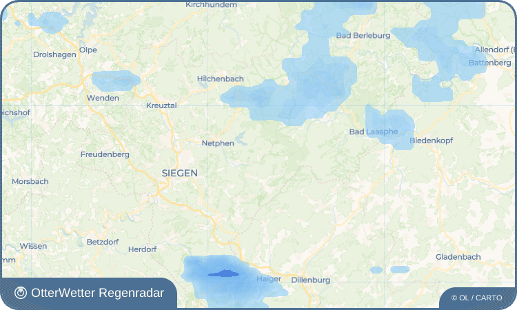OtterWetter Regenradar-Widget Nenkersdorf