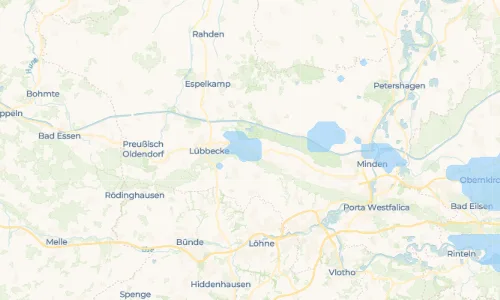Regenradar Nettelstedt: aktuelle Niederschläge in Nettelstedt und Umgebung, Stand 26. Oktober 2026 um 13:50 Uhr