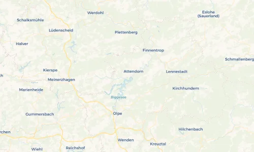 Regenradar Vorschaubild - Aktuelle Niederschläge in Neu-Listernohl und Umgebung