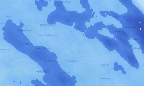 Regenradar-Vorschau: aktuelle Niederschläge in Neu-Pattern und Umgebung