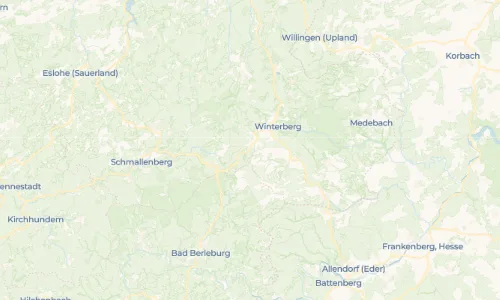 Regenradar Vorschaubild - Aktuelle Niederschläge in Neuastenberg und Umgebung