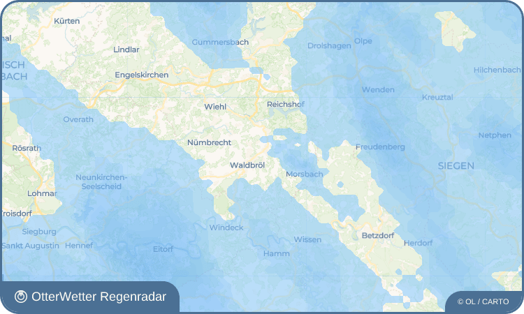 OtterWetter Regenradar-Widget Neuenhof