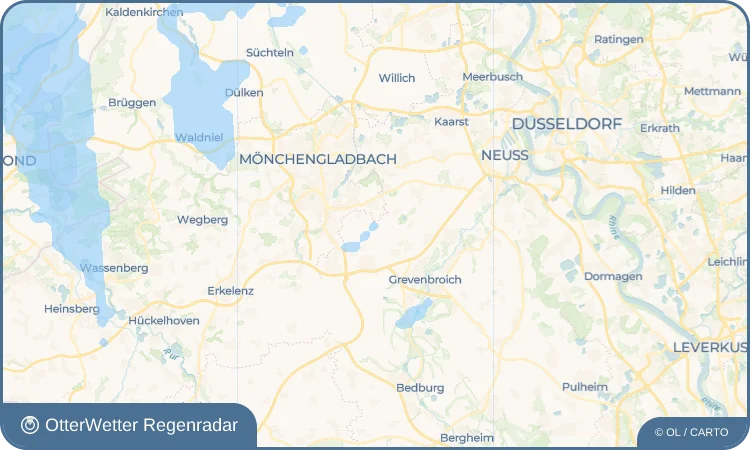 Wetter-Widget-Vorschau mit Vorhersagedaten für Neuenhoven