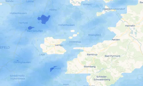 Regenradar Vorschaubild - Aktuelle Niederschläge in Neuenkamp und Umgebung