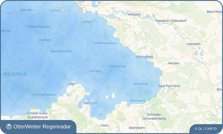OtterWetter Regenradar-Widget Neuenkamp