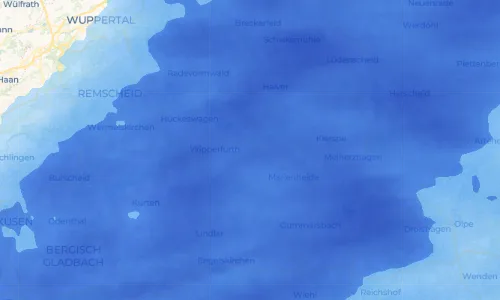 Regenradar Vorschaubild - Aktuelle Niederschläge in Neuensturmberg und Umgebung