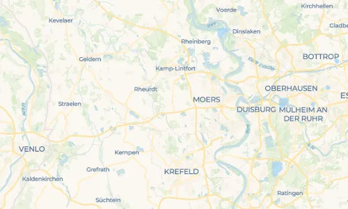 Regenradar Vorschaubild - Aktuelle Niederschläge in Neukirchen-Vluyn und Umgebung