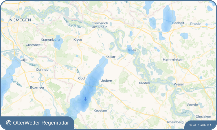 OtterWetter Regenradar-Widget Neulouisendorf