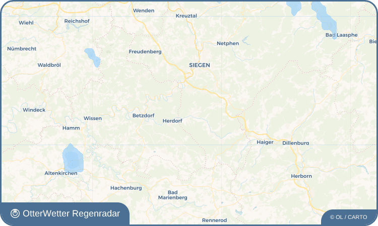 OtterWetter Regenradar-Widget Neunkirchen