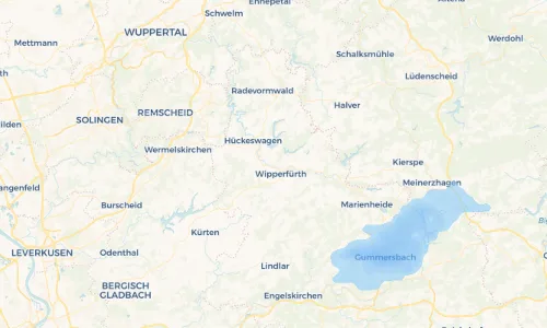 Regenradar Vorschaubild - Aktuelle Niederschläge in Neye und Umgebung