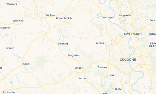 Regenradar Vorschaubild - Aktuelle Niederschläge in Niederaußem und Umgebung