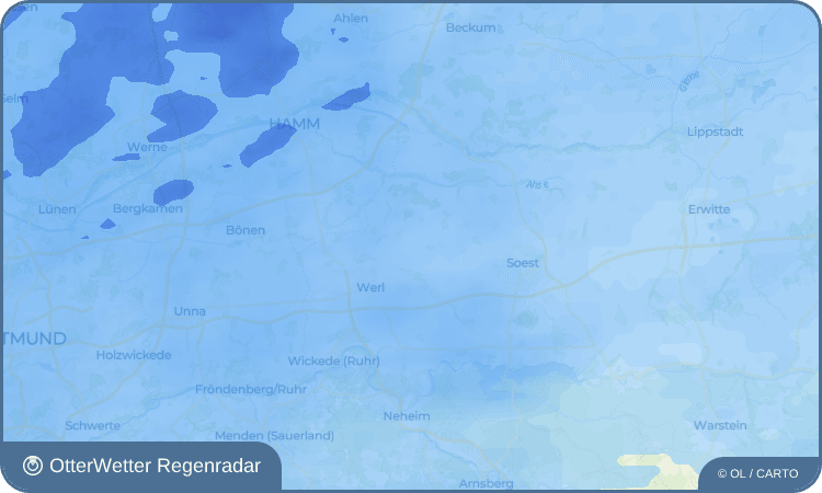 OtterWetter Regenradar-Widget Niederbergstraße