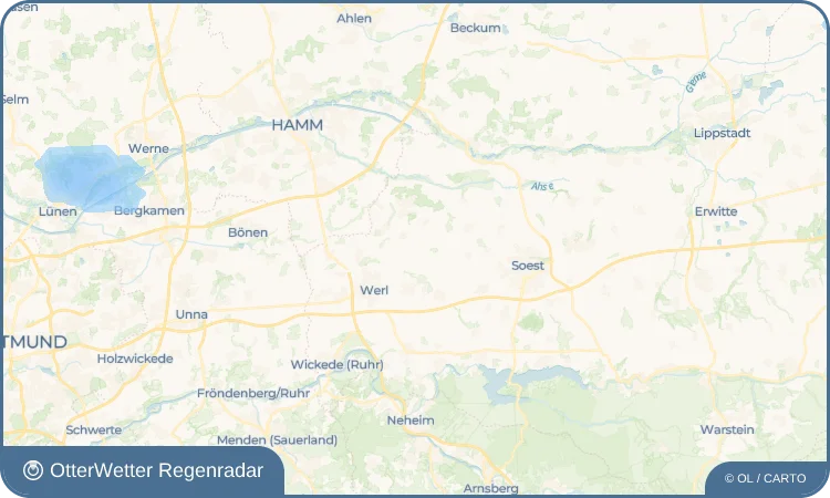 Wetter-Widget-Vorschau mit Vorhersagedaten für Niederbergstraße