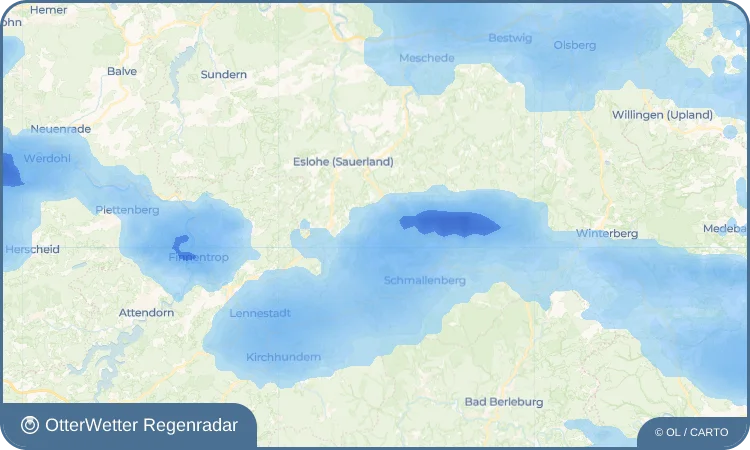 Wetter-Widget-Vorschau mit Vorhersagedaten für Niederberndorf