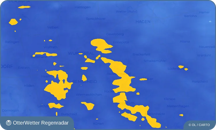 Widget-Vorschau für Niederdahl Wetter-Widget-Vorschau mit Vorhersagedaten für Niederdahl