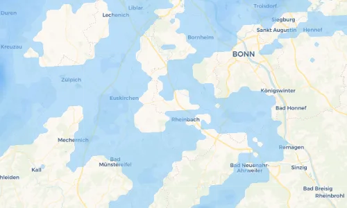 Regenradar Vorschaubild - Aktuelle Niederschläge in Niederdrees und Umgebung