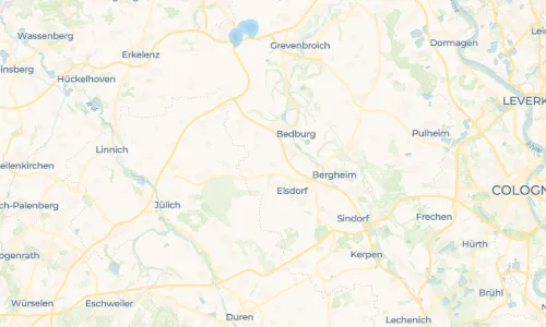 Regenradar Vorschaubild - Aktuelle Niederschläge in Niederembt und Umgebung