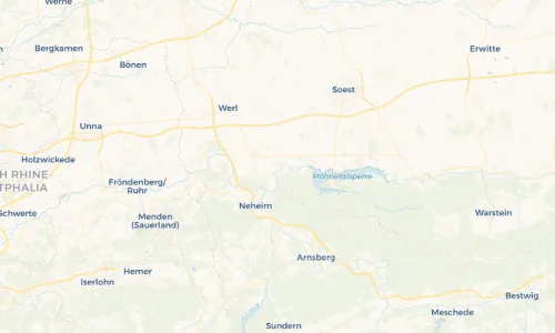 Regenradar Vorschaubild - Aktuelle Niederschläge in Niederense und Umgebung