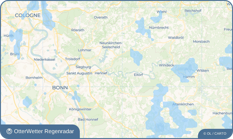 Widget-Vorschau für Niederhalberg Wetter-Widget-Vorschau mit Vorhersagedaten für Niederhalberg