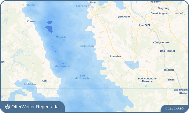 OtterWetter Regenradar-Widget Niederkastenholz