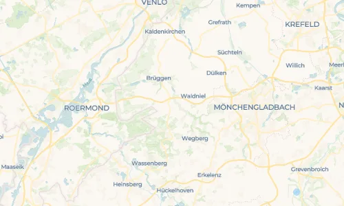 Regenradar Vorschaubild - Aktuelle Niederschläge in Niederkrüchten und Umgebung