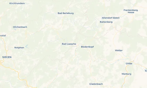 Regenradar Vorschaubild - Aktuelle Niederschläge in Niederlaasphe und Umgebung