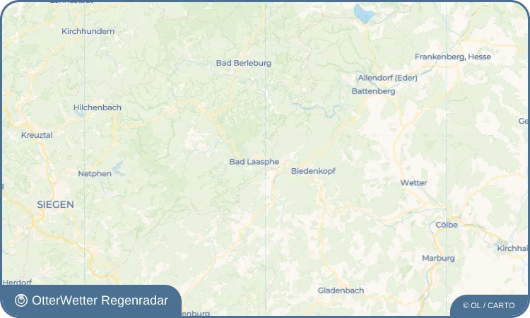 Widget-Vorschau für Niederlaasphe Wetter-Widget-Vorschau mit Vorhersagedaten für Niederlaasphe