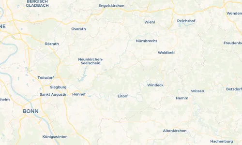 Regenradar-Vorschau: aktuelle Niederschläge in Niederlückerath und Umgebung