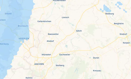 Regenradar Vorschaubild - Aktuelle Niederschläge in Niedermerz und Umgebung