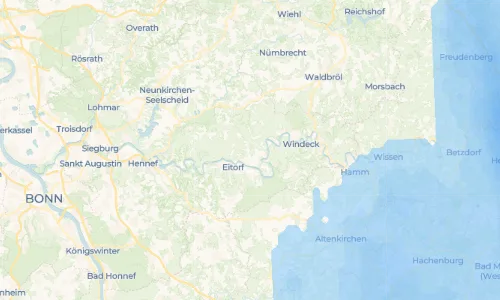 Regenradar Vorschaubild - Aktuelle Niederschläge in Niederottersbach und Umgebung