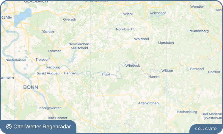 OtterWetter Regenradar-Widget Niederottersbach