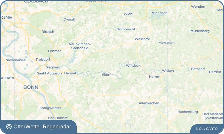 Wetter-Widget-Vorschau mit Vorhersagedaten für Niederottersbach