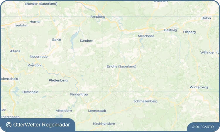 Wetter-Widget-Vorschau mit Vorhersagedaten für Niedersalwey