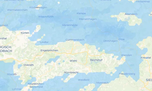 Regenradar Vorschaubild - Aktuelle Niederschläge in Niederseßmar und Umgebung
