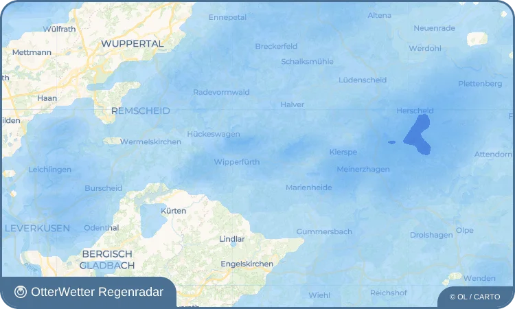 Widget-Vorschau für Niederwipper Wetter-Widget-Vorschau mit Vorhersagedaten für Niederwipper