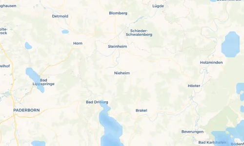 Regenradar Vorschaubild - Aktuelle Niederschläge in Nieheim und Umgebung
