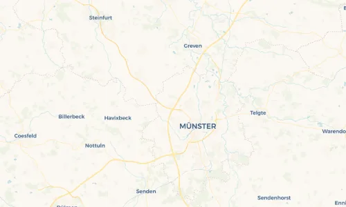 Regenradar Vorschaubild - Aktuelle Niederschläge in Nienberge und Umgebung