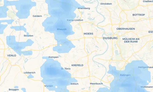 Regenradar Vorschaubild - Aktuelle Niederschläge in Niep und Umgebung