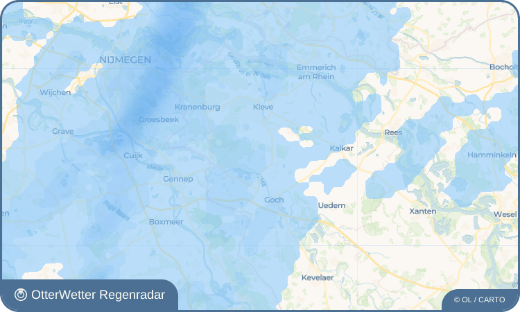 OtterWetter Regenradar-Widget Nierswalde
