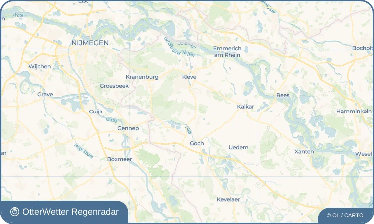 Wetter-Widget-Vorschau mit Vorhersagedaten für Nierswalde