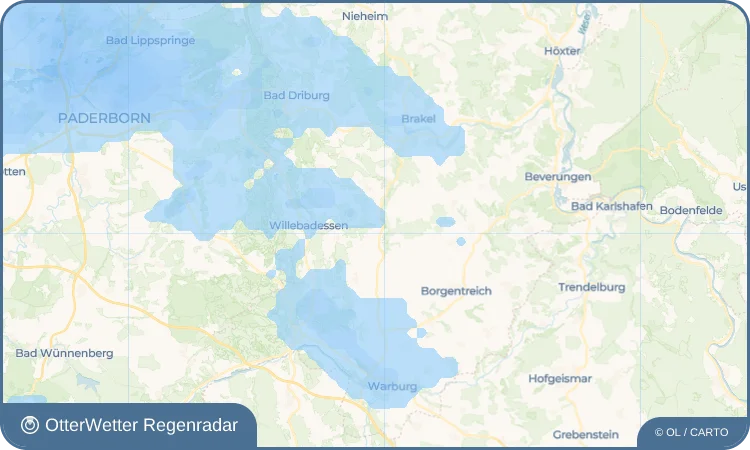 Wetter-Widget-Vorschau mit Vorhersagedaten für Niesen