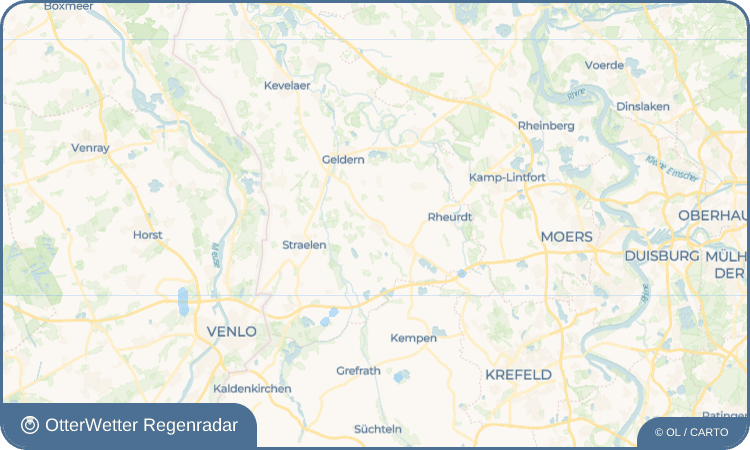 OtterWetter Regenradar-Widget Nieukerk