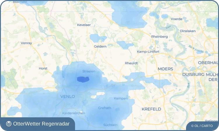 Widget-Vorschau für Nieukerk Wetter-Widget-Vorschau mit Vorhersagedaten für Nieukerk