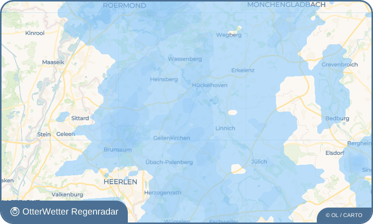 OtterWetter Regenradar-Widget Nirm