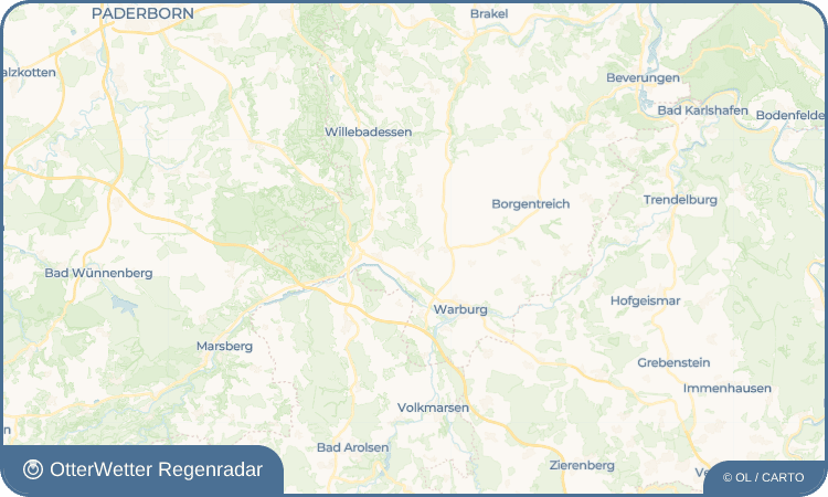 OtterWetter Regenradar-Widget Nörde