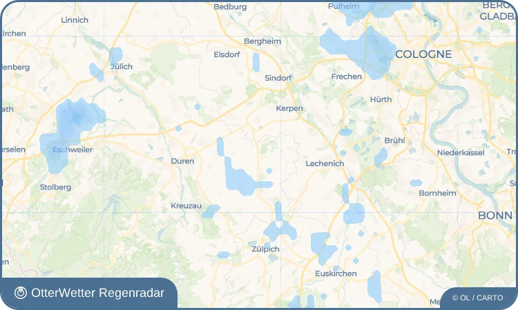Widget-Vorschau für Nörvenich Wetter-Widget-Vorschau mit Vorhersagedaten für Nörvenich