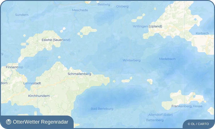 Wetter-Widget-Vorschau mit Vorhersagedaten für Nordenau