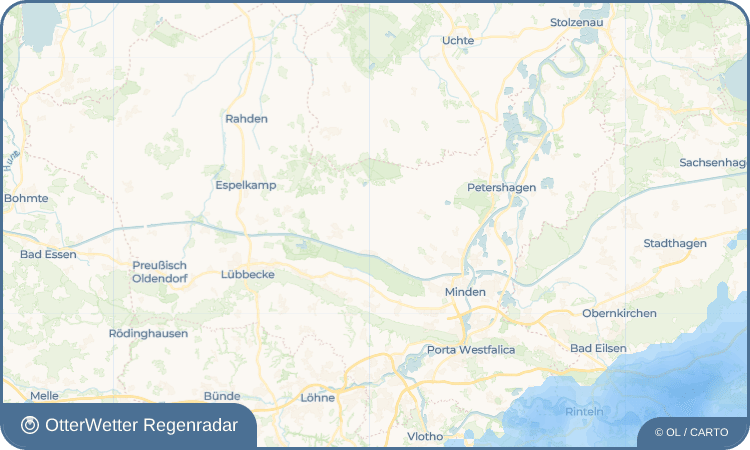 OtterWetter Regenradar-Widget Nordhemmern