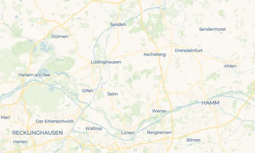 Regenradar Vorschaubild - Aktuelle Niederschläge in Nordkirchen und Umgebung