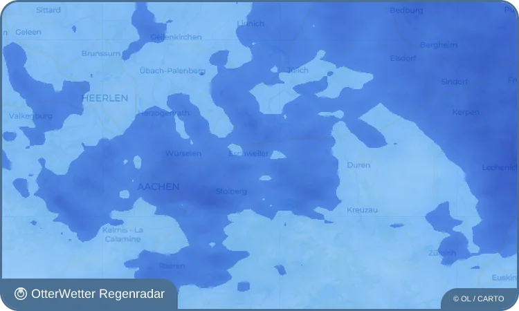 Widget-Vorschau für Nothberg Wetter-Widget-Vorschau mit Vorhersagedaten für Nothberg